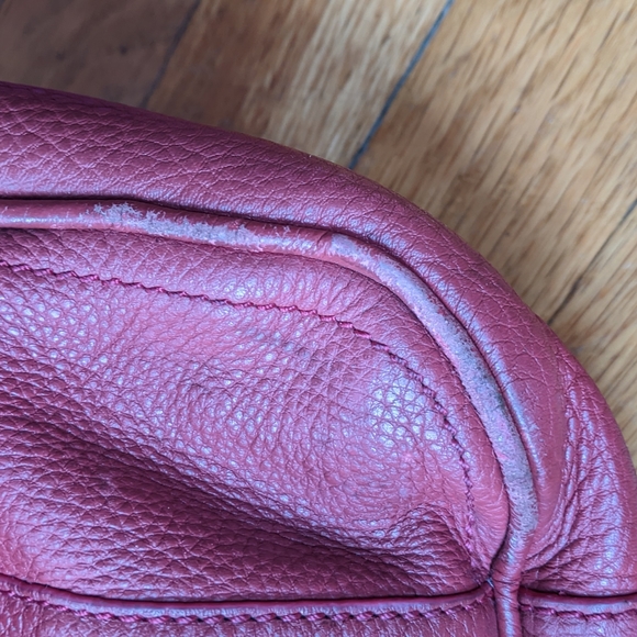 Marc by Marc Jacobs Fuchsia Leather Cross Body - Picture 5 of 7